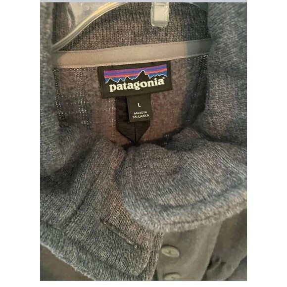 Patagonia Women JACKET COAT Better Sweater Coat Large gray jacket - Picture 2 of 6